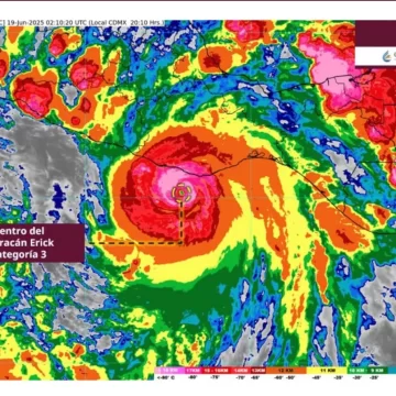 Prevé Consejo Estatal de Protección Civil impacto de huracán “Erick” entre Puerto Escondido y Lagunas de Chacahua