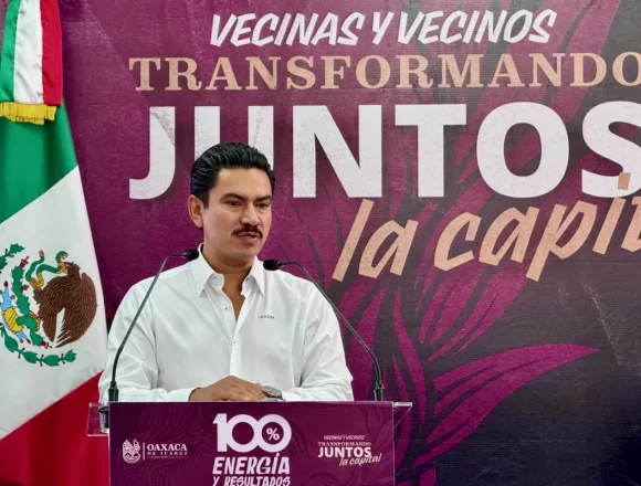 Ray Chagoya Oaxaca de Juárez reporta avances en seguridad, obra pública y gestión de residuos; reconoce desafíos persistentes