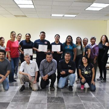 Concluye segunda capacitación en Primeros Auxilios para personal del Congreso local
