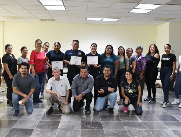 Concluye segunda capacitación en Primeros Auxilios para personal del Congreso local