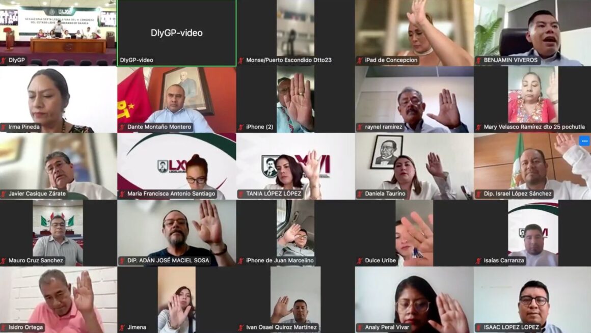 Avala Congreso del Estado la integración del Consejo Municipal en Santiago Atitlán, Mixe