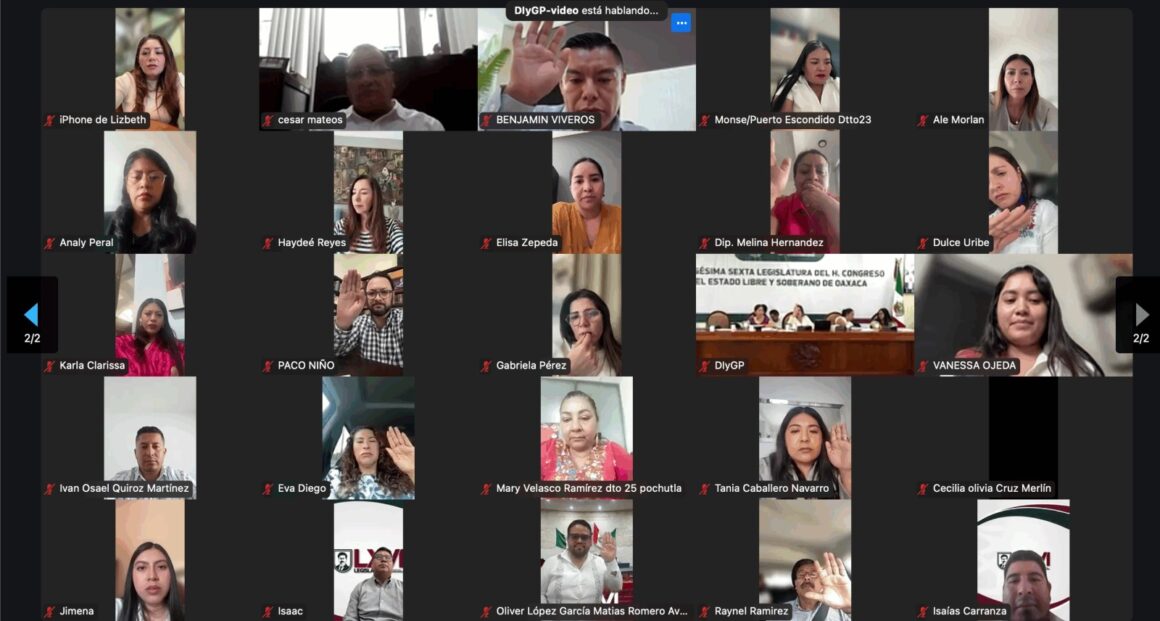 LXVI Legislatura aprueba la designación de autoridades en los municipios de Santo Domingo Ingenio, Santiago Yolomécatl y Santa María Colotepec