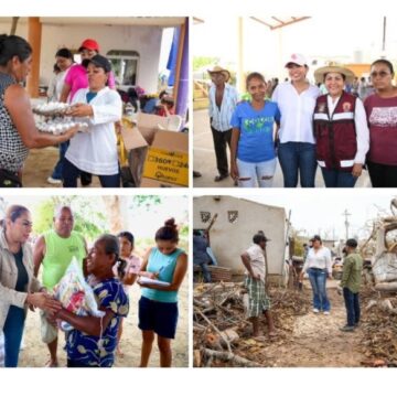 Congreso de Oaxaca continúa sumando esfuerzos para la recuperación de la Costa luego del paso del huracán “Erick”