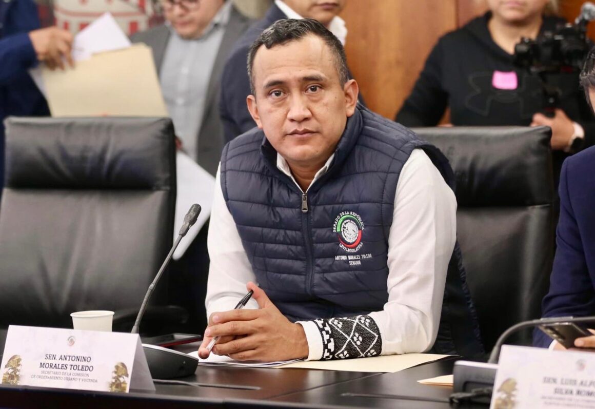 Urge senador Morales Toledo respaldo unánime del Senado a postura de México en ONU sobre crisis en Gaza