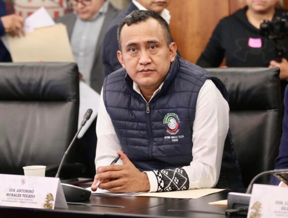 Urge senador Morales Toledo respaldo unánime del Senado a postura de México en ONU sobre crisis en Gaza