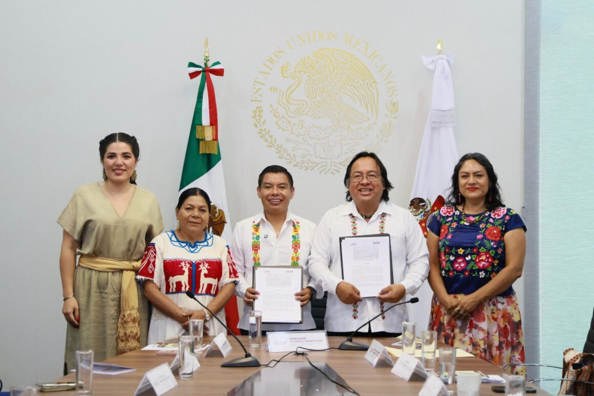 Congreso del Estado e ILEO suscriben convenio de colaboración para fortalecer las lenguas originarias de Oaxaca