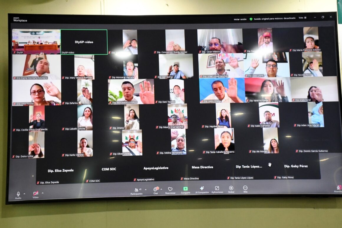 Aprueban reinstalar inscripción en Letras de Oro de leyendas en el Muro de Honor del Congreso de Oaxaca