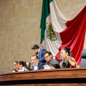 Clausura Diputación Permanente del Congreso de Oaxaca el Primer Periodo de Receso