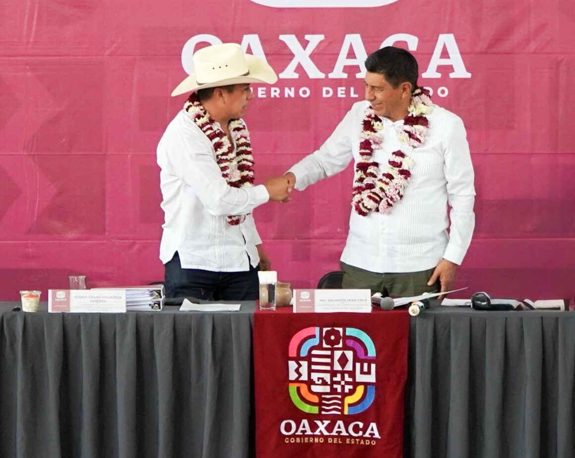 Histórica inversión en Miahuatlán: el gobierno de César Figueroa recibe respaldo total del gobernador