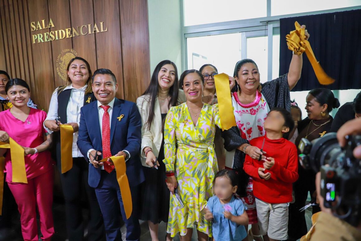 Inauguran primera Sala de Lactancia en el Congreso de Oaxaca