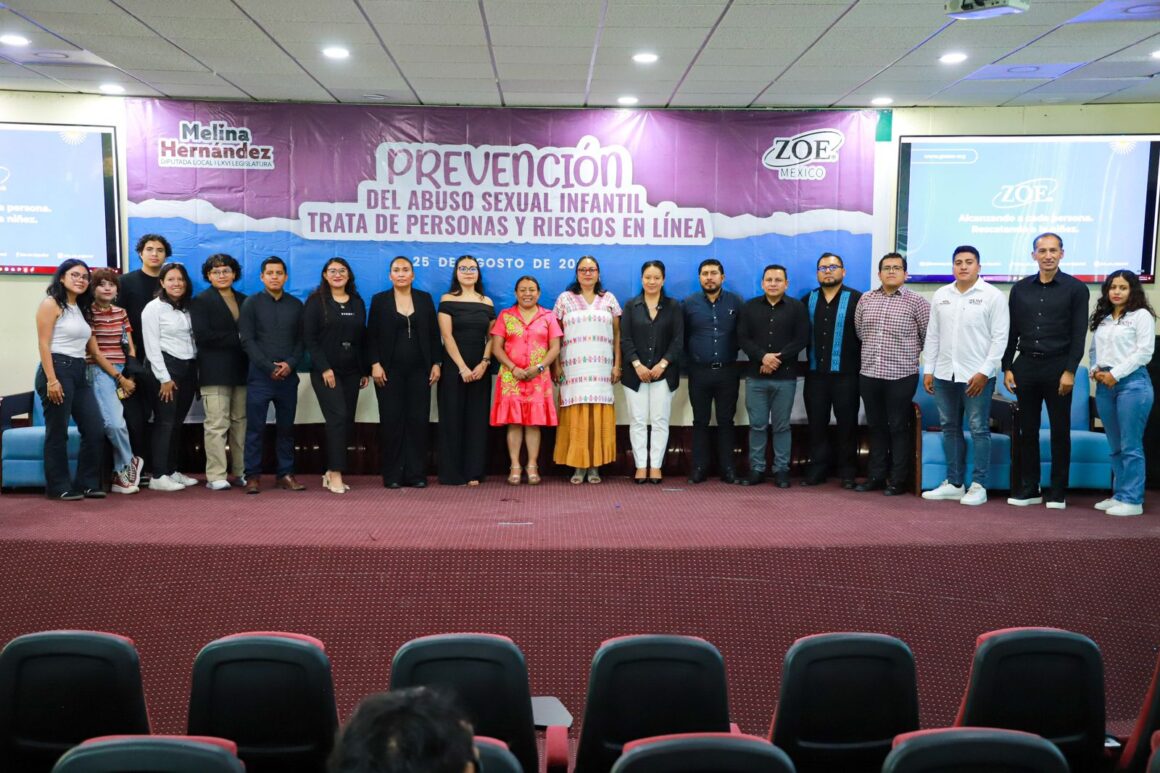 Congreso local realiza conferencia para prevenir el abuso sexual infantil y trata de personas