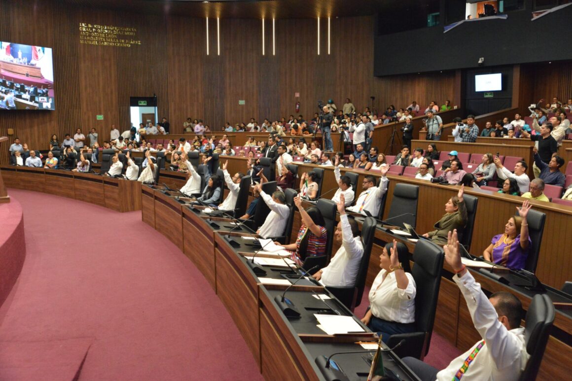 Aprueba Congreso de Oaxaca reformas a la Constitución y a la Ley de Revocación de Mandato