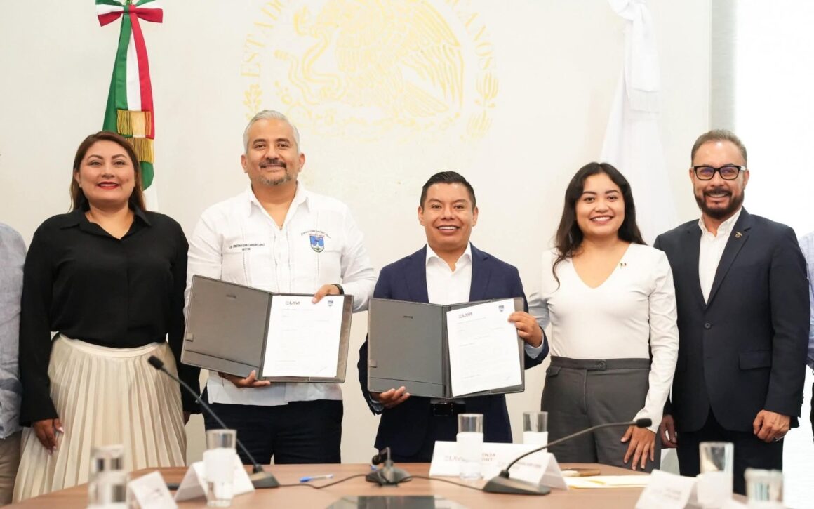 Suscriben Congreso de Oaxaca y la UABJO convenio de colaboración para fortalecer la capacitación y formación académica
