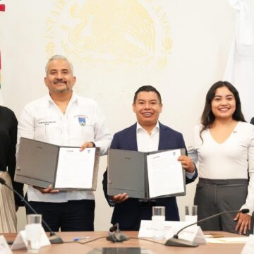 Suscriben Congreso de Oaxaca y la UABJO convenio de colaboración para fortalecer la capacitación y formación académica