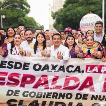 Más 30 mil Morenistas respaldan a Presidenta Claudia Sheinbaum en su Primer Informe de Gobierno