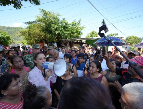 Respalda Luis Alfonso Silva Romo firme labor de la presidenta ante emergencia por lluvias