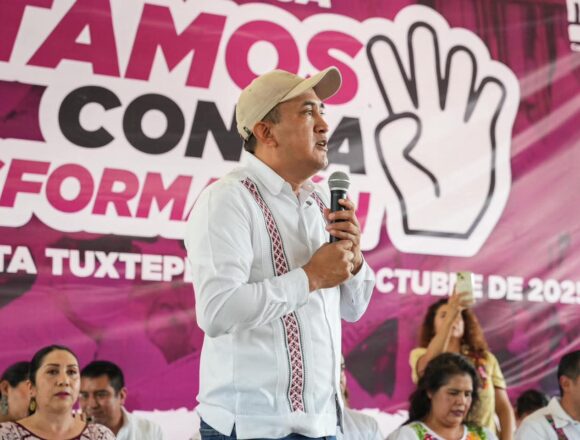Realiza Nino Morales Asamblea Informativa en la Cuenca del Papaloapan
