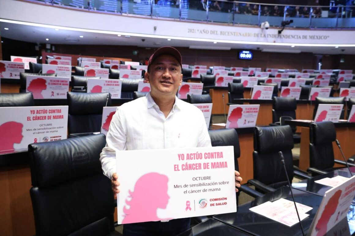 Senador Antonino Morales celebra programas contra el cáncer de mama