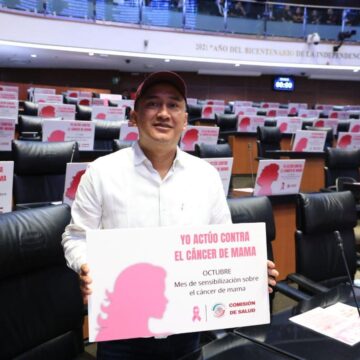 Senador Antonino Morales celebra programas contra el cáncer de mama