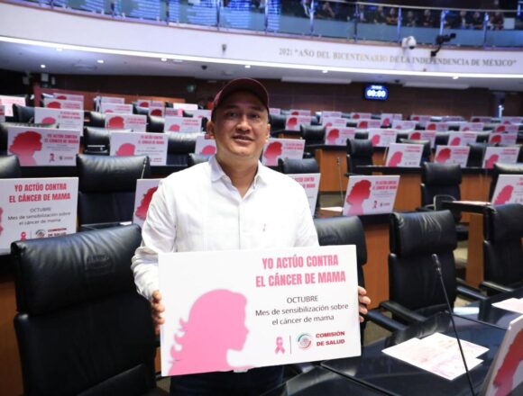 Senador Antonino Morales celebra programas contra el cáncer de mama