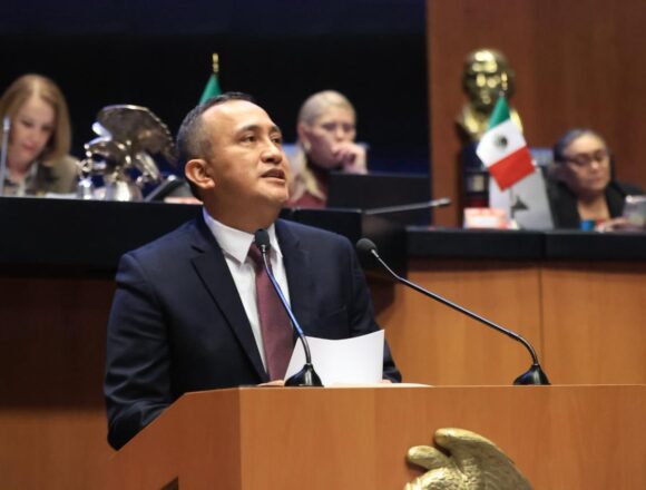 Respalda senador Antonino Morales la estrategia de seguridad de la presidenta Sheinbaum y condena el cobarde asesinato del presidente municipal de Uruapan