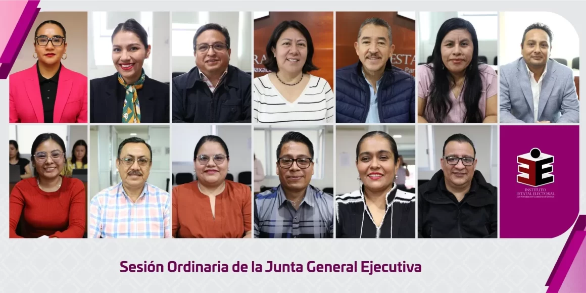 La Junta General Ejecutiva del IEEPCO realiza su sesión de diciembre