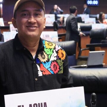 El agua es un derecho, no un negocio, afirma Nino Morales