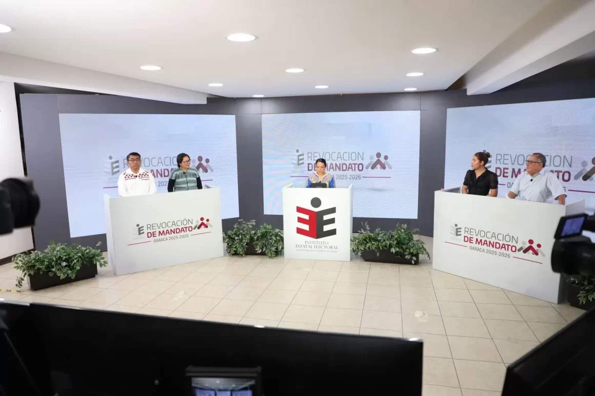 IEEPCO abre el debate: Oaxaca discute la revocación de mandato del gobernador
