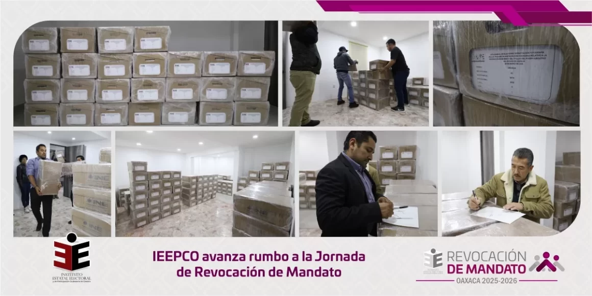 IEEPCO avanza rumbo a la Jornada de Revocación de Mandato