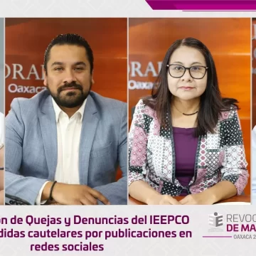 La Comisión de Quejas y Denuncias del IEEPCO adopta medidas cautelares por publicaciones en redes sociales
