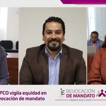 IEEPCO vigila equidad en revocación de mandato