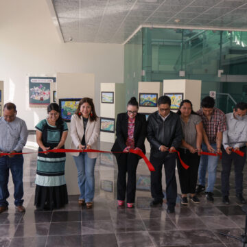 Inauguran en el Congreso de Oaxaca la exposición pictórica “Ecos de la niñez por el rescate de los ríos”