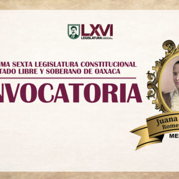 Convoca Congreso local a postular mujeres destacadas para la entrega de la Medalla “Juana Catalina Romero Egaña” 2026