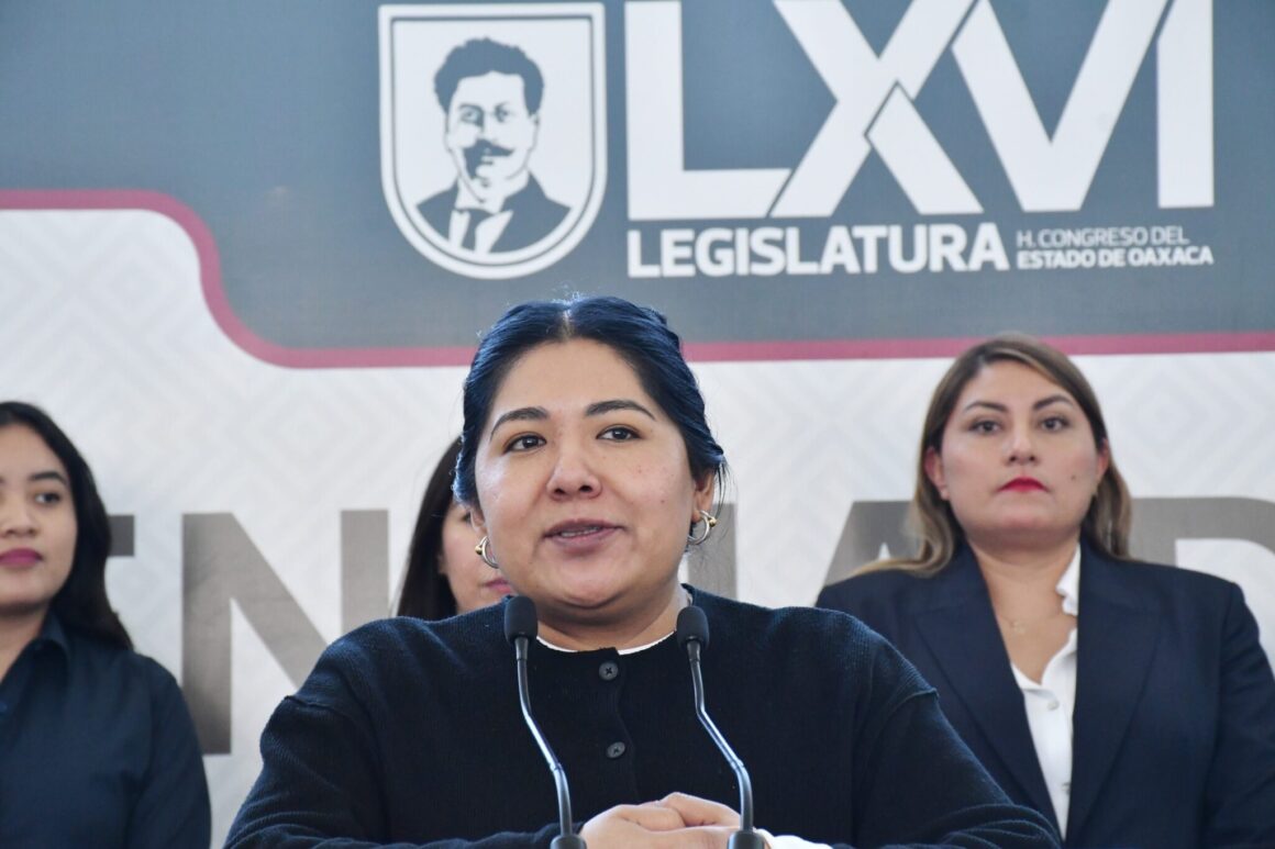 Presidenta de la Jucopo, Tania Caballero Navarro reitera compromiso de fortalecer el trabajo legislativo y avanzar en la nueva Constitución de Oaxaca durante 2026