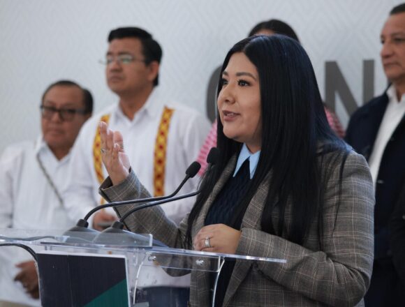 Reitera Tania Caballero, presidenta de la Jucopo, llamado al respeto en comparecencias