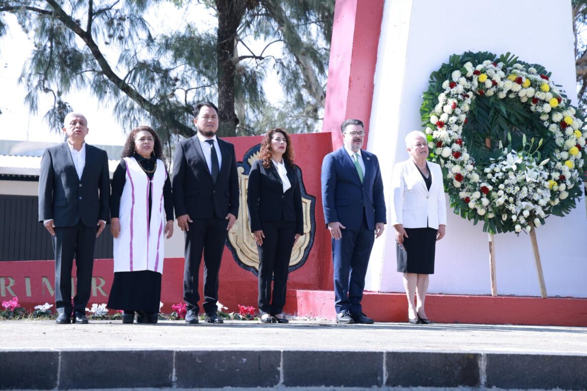 Poder Legislativo participa en ceremonia cívica por el CXCV aniversario luctuoso de Vicente Guerrero
