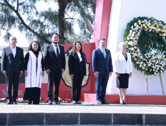 Poder Legislativo participa en ceremonia cívica por el CXCV aniversario luctuoso de Vicente Guerrero