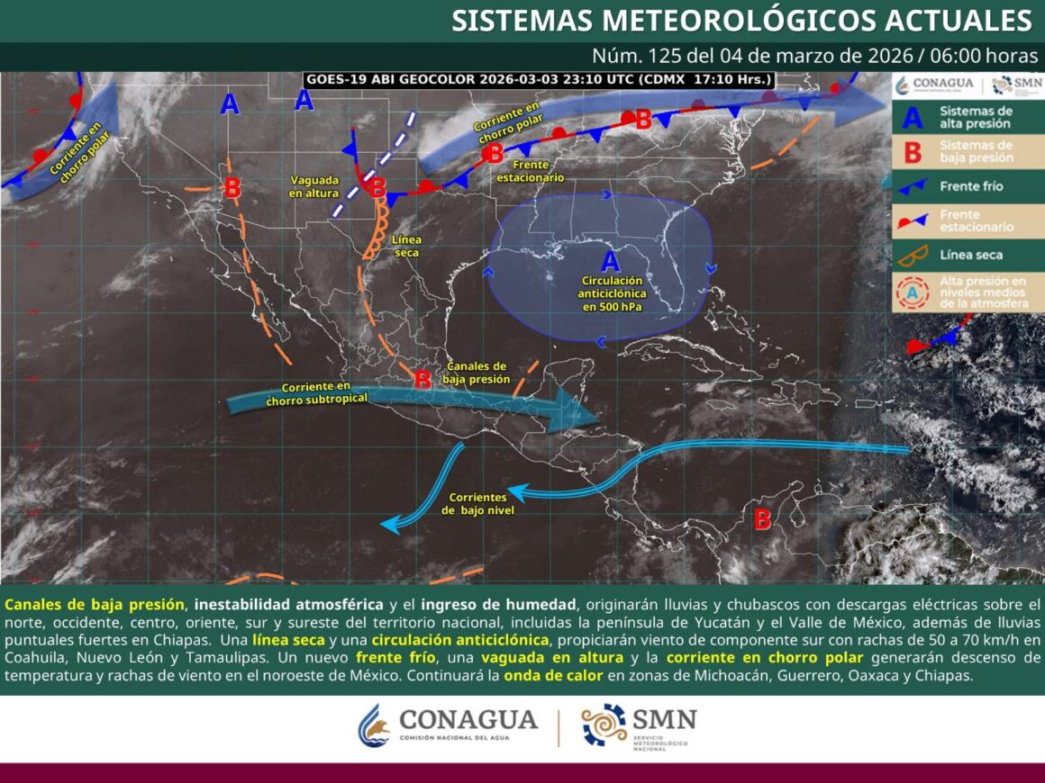 Persistirá tiempo estable con calor intenso y calima al amanecer: Protección Civil
