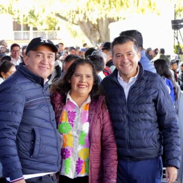 Acompaña Luis Alfonso Silva Romo a la Presidenta Claudia Sheinbaum en Guelatao