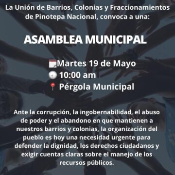 FB_IMG_1779078790342.jpg Convocan a Asamblea Municipal en Pinotepa Nacional ante presuntas irregularidades y abandono ciudadano