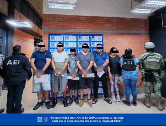 Fiscalía de Oaxaca detiene a seis personas por tentativa de homicidio tras agresión con arma de fuego en tianguis de Huajuapan