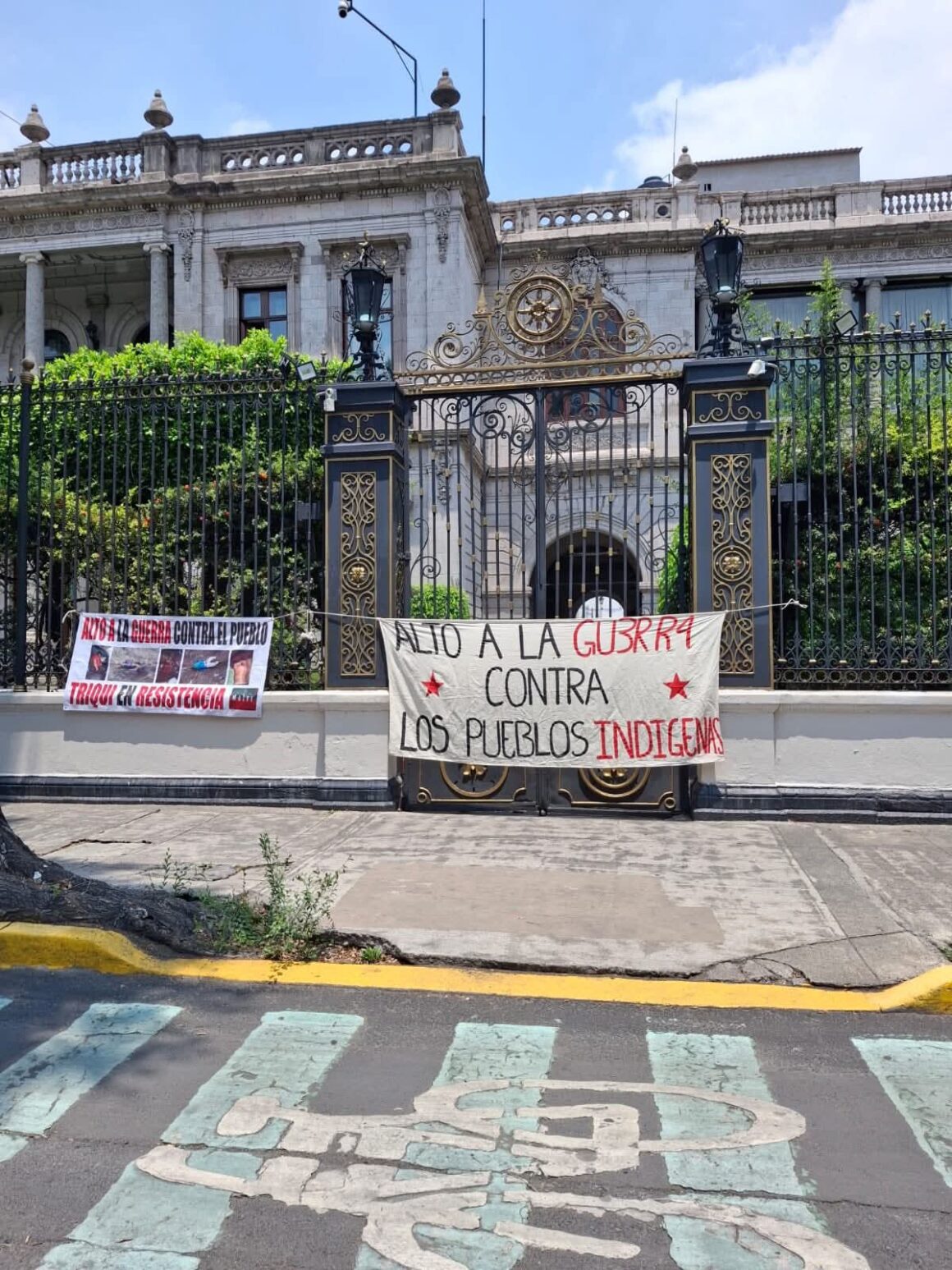 FB_IMG_1779394123842.jpg MULTI protesta para exigir liberación de Macario García