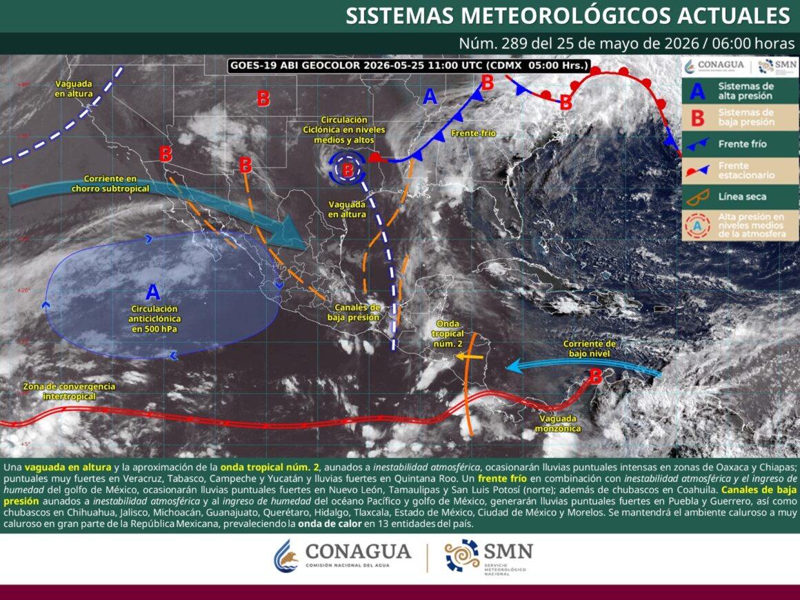 IMG-20260525-WA0008.jpg Onda tropical número 2 provocará lluvias en gran parte de Oaxaca