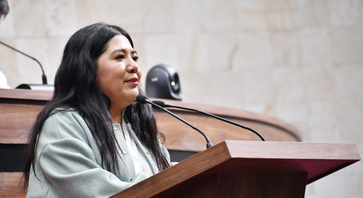 Diputada Tania Caballero presenta iniciativa para armonizar la reforma electoral federal, Plan B, con legislación de Oaxaca