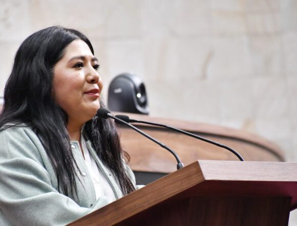 Diputada Tania Caballero presenta iniciativa para armonizar la reforma electoral federal, Plan B, con legislación de Oaxaca
