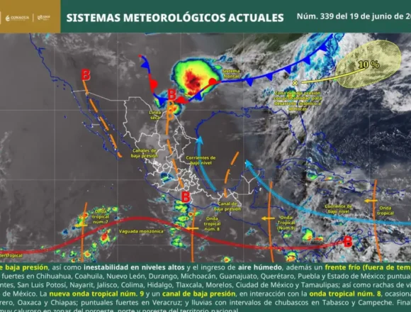 Para este fin de semana aumentará potencial de lluvias en Oaxaca: Protección Civil