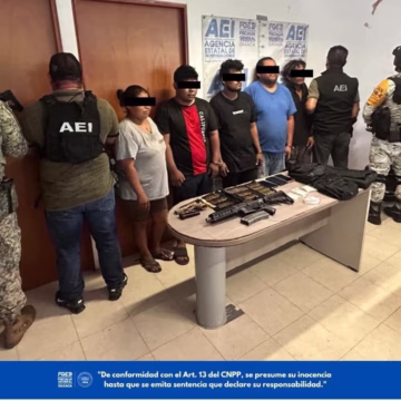 FB_IMG_1783001975967 Desarticula FGEO banda dedicada al secuestro y extorsión en el Istmo de Tehuantepec; hay cinco detenidos