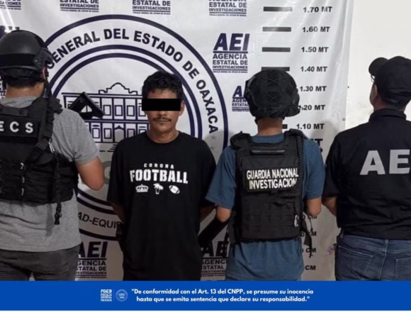 Resultados del operativo de seguridad interinstitucional en la Costa, detienen a persona por homicidio de consejera en Pinotepa Nacional: Fiscalía de Oaxaca