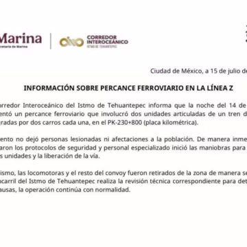 FB_IMG_1784161823053 Nuevo descarrilamiento en la Línea Z del Tren Interoceánico ocurre en la misma curva del accidente de 2025.