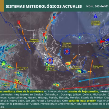IMG-20260701-WA0002 Para este miércoles, se mantiene el potencial de lluvias y evento de mar de fondo en Oaxaca: Protección Civil